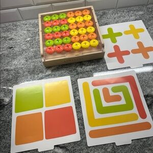 Lovevery Mosaic Button Board - COMPLETE